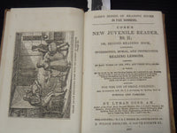 1847 COBB'S NEW JUVENILE READER VOLUME 1 & 2 - LYMAN COBB - K 2595