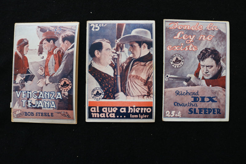 1920'S-1930'S BIBLIOTECA FILMS STORY BOOKS - SOFTCOVER - SPANISH - K 1981