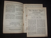 1924 OCTOBER THE READER'S DIGEST SOFTCOVER BOOK - NUMBER 30 - J 9909