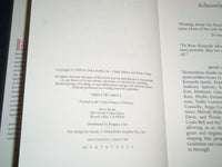 1995 IRON ROSE BOOK SIGNED BY CINDY ADAMS - SUSAN CRIMP - FIRST EDITION- KD 5523