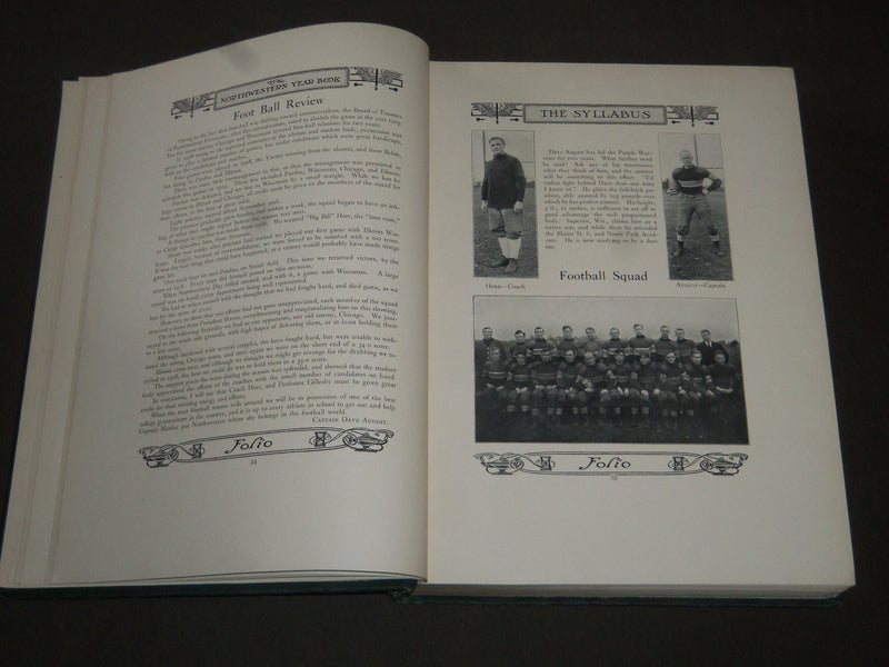 1911 THE SYLLABUS NORTHWESTERN UNIVERSITY YEARBOOK VOLUME 26 - PHOTOS - YB 1012