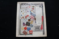 1925 DECEMBER NEEDLECRAFT MAGAZINE - A BEAUTIFULLY ILLUSTRATED COVER - E 9904