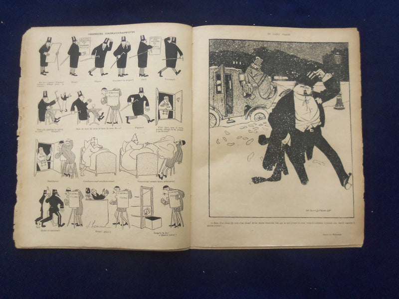 1908 JAN 4 LE SOURIRE MAGAZINE - ILLUSTRATED COMEDY - FRENCH TEXT - SP 4867D