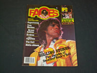 1984 JANUARY ROCK'S FACES MAGAZINE - MICK JAGGER - SP 6436