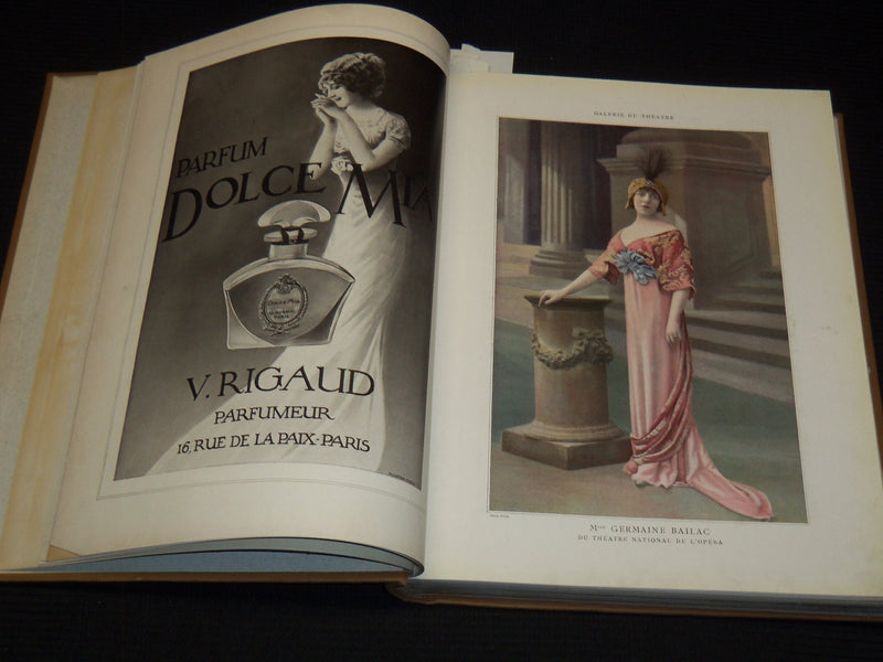1913 JANUARY-JUNE LE THEATRE MAGAZINE BOUND VOLUME - 12 ISSUES - KD 2278O
