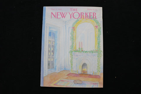 1985 DECEMBER 9 NEW YORKER MAGAZINE - GREAT ILLUSTRATED COVER - NY 3244