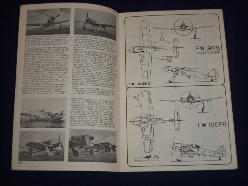 1974 WORLD WAR ENTHUSIAST MAGAZINE LOT OF 4 - VOLUME 1 ISSUES - PHOTOS - J 1664
