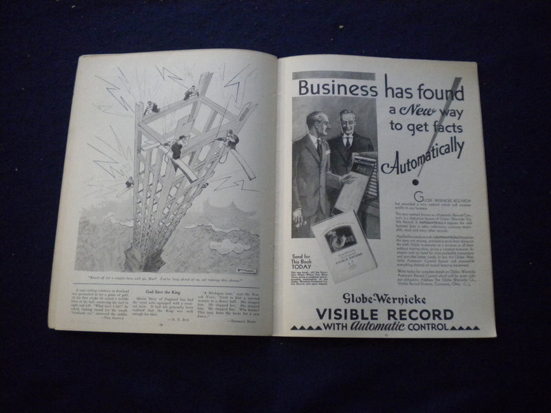 1930 MAY 24 JUDGE MAGAZINE - THE SERENADE - B 438H