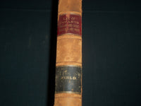 1888 THE LEGAL RELATIVES OF INFANTS HARDCOVER BOOK BY G. W. FIELD - R 308