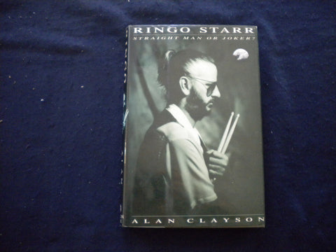 1992 RINGO STARR - STRAIGHT MAN OR JOKER? HARDCOVER BOOK -FIRST EDITION- KD 8019