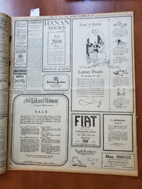 1921 NOVEMBER 28 NEW YORK TIMES - BORAH ASSAILS HARDING ASSOCIATION - NT 8011