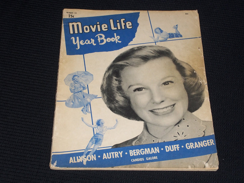 1950 #10 MOVIE LIFE YEARBOOK MAGAZINE - INGRID BERGMAN FRONT COVER - E 1315