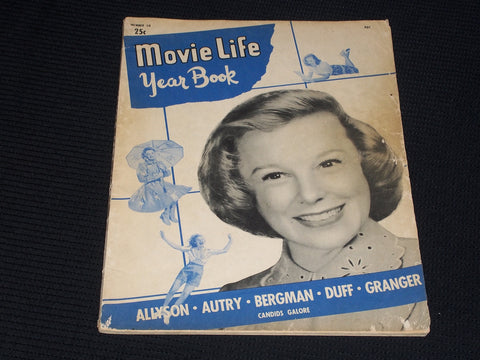 1950 #10 MOVIE LIFE YEARBOOK MAGAZINE - INGRID BERGMAN FRONT COVER - E 1315