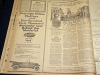 1917 JUNE 7 NEW YORK TIMES NEWSPAPER - AMERICAN STEAMER SINKS U-BOAT - NT 7788