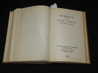 1940 WATERBURY BOARD OF ALDERMEN JOURNAL BOUND VOLUME - KD 7399