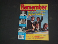 1994 JUNE/JULY REMBEMBER MAGAZINE - THE BEATLES 1964 COVER - CW 787