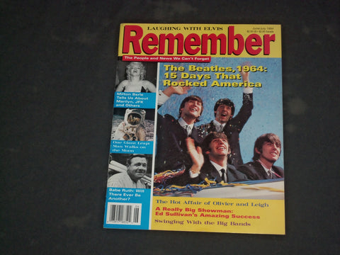 1994 JUNE/JULY REMBEMBER MAGAZINE - THE BEATLES 1964 COVER - CW 787
