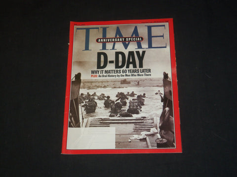 2004 MAY 31 TIME MAGAZINE - D-DAY 60 YEARS LATER ANNIVERSARY SPECIAL - T 3172
