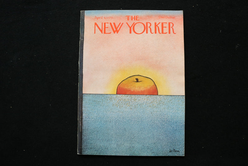 1979 APRIL 9 NEW YORKER MAGAZINE - GREAT ILLUSTRATED COVER - NY 2961
