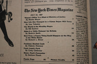 1967 JULY 23 THE NEW YORK TIMES MAGAZINE - FRANK S. HOGAN COVER - NP 8467