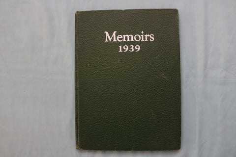 1939 MEMOIRS PEN ARGYL HIGH SCHOOL YEARBOOK - PEN ARGYL, PENNSYLVANIA - YB 3565