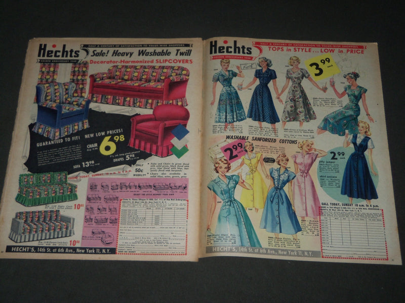 1950 MARCH 26 SUNDAY MIRROR MAGAZINE SECTION - ARLENE DAHL - CROSBY - J 3024