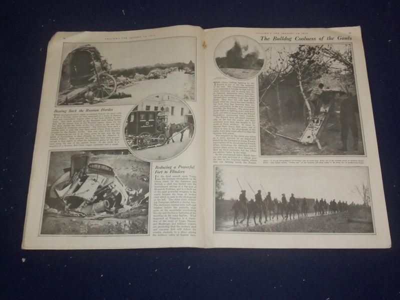1915 JANUARY 16 COLLIER'S MAGAZINE - GENERAL SIR JOHN FRENCH - ST 6706