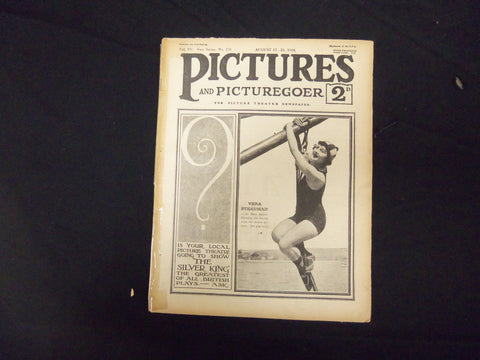 1918 AUGUST 17-24 PICTURES AND PICTUREGOER MAGAZINE - VERA STEADMAN - ST 2460