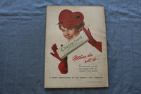 1939 MARCH GOOD HOUSEKEEPING MAGAZINE - BOY AND WORLD GLOBE COVER - SP 5397L