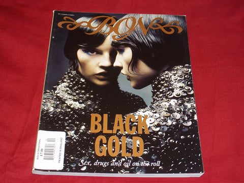2007 FALL BON INTERNATIONAL MAGAZINE ISSUE NO. 12 - BLACK GOLD - RC 10