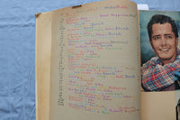 HUGE JOHN DEREK SCRAPBOOK - E 26469