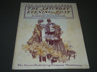 1901 MAR 30 THE SATURDAY EVENING POST MAGAZINE - HARRISON FISHER COVER - SP 527