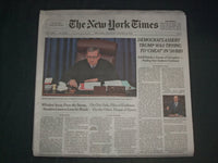 2020 JAN 23 NEW YORK TIMES-DEMOCRATS ASSERT TRUMP WAS TRYING TO CHEAT IN '20 BID