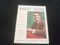 1937 NOVEMBER 6 RADIO GUIDE MAGAZINE - TYRONE POWER COVER - SP 9517H