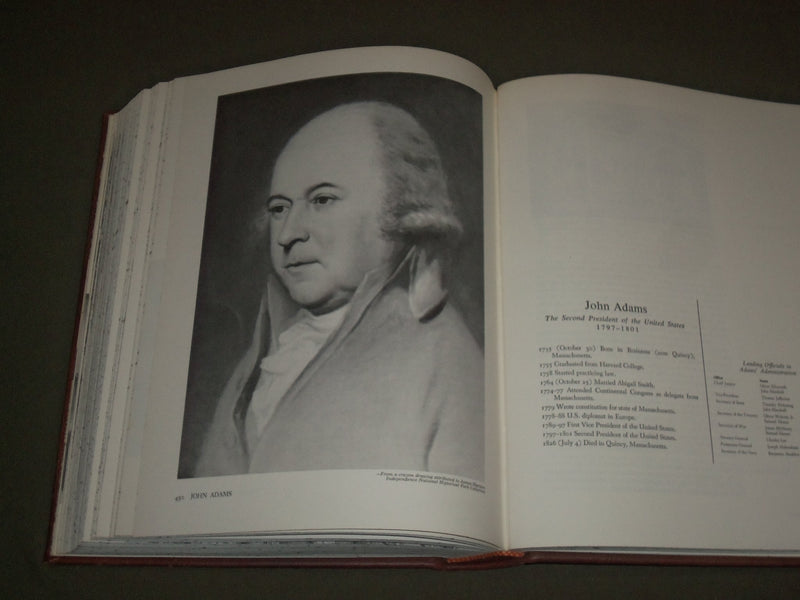 1972 THE GRAPHIC STORY OF THE AMERICAN PRESIDENTS BY DAVID WHITNEY - I 1328