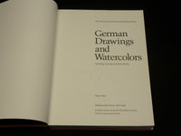 1987 GERMAN DRAWINGS AND WATERCOLORS HARDCOVER BOOK - SWISS WORKS - R 723T