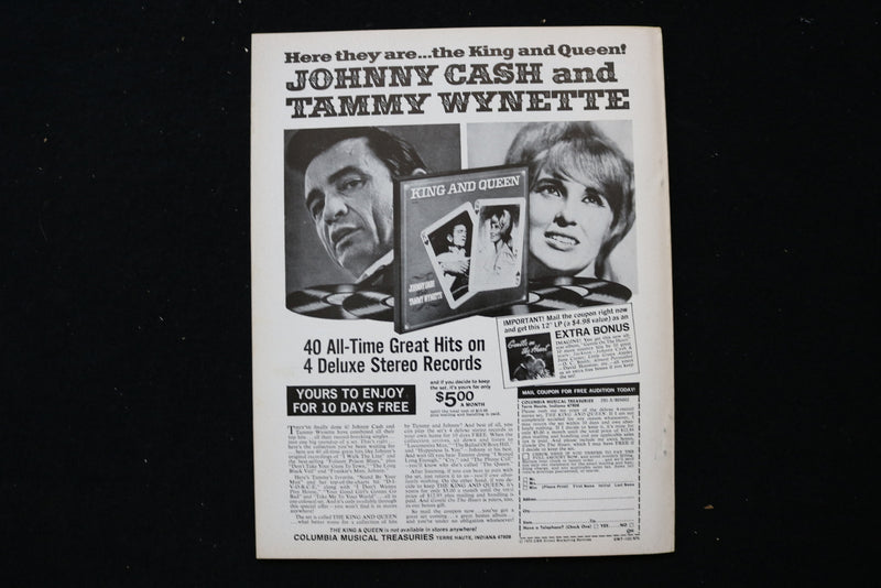 1970 JULY SCREEN AND TV ALBUM MAGAZINE - LENNON SISTERS COVER - E 24188