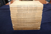 1922 CHEMICAL ABSTRACTS SEMI-MONTHLY MAGAZINE - LOT OF 25-COMPLETE YEAR - O 3381