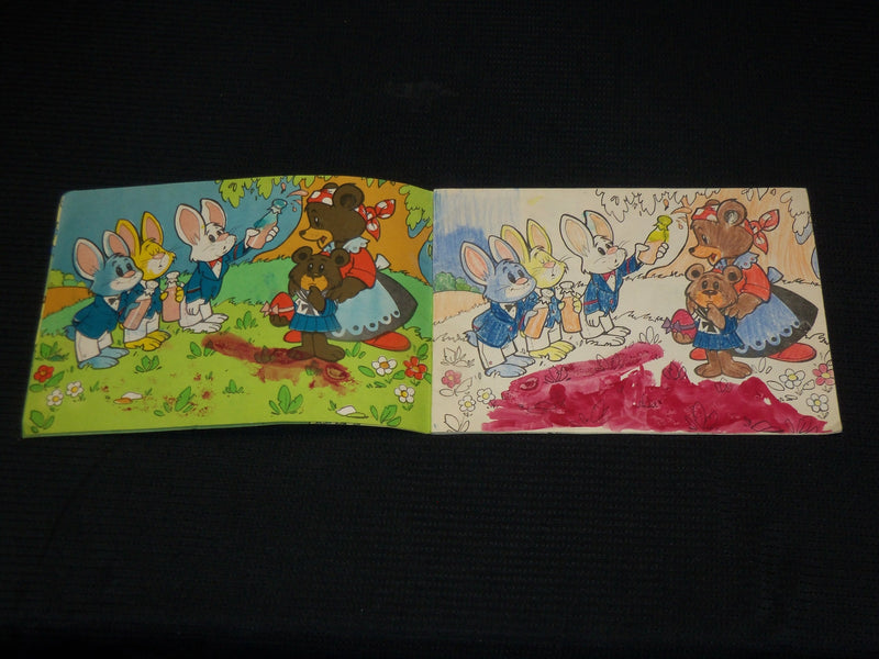 1950'S HUSVETI TORTENET HUNGARIAN COLORING BOOK BY DARGAY-MOLNAR - J 6926