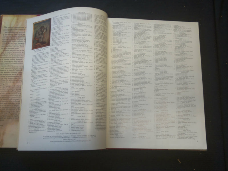 1971 THE ENCYCLOPEDIA OF ART HARDCOVER BOOK - R 732Z