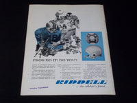 1971 FEBRUARY COACH & ATHLETE MAGAZINE - BUCKY WATERS RANDY DENTON DUKE - E 5800