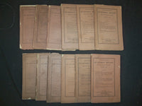 1858-1874 BROWNSON'S QUARTERLY REVIEW MAGAZINE - LOT OF 12 ISSUES - WR 1217