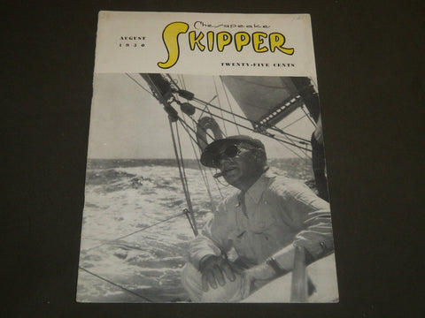 1950 AUGUST CHESAPEAKE SKIPPER MAGAZINE - VOLUME 7 NO. 2 - B 6588