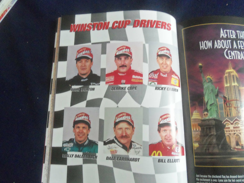 1998 MARCH 1 LAS VEGAS 400 RACING PROGRAM - INAUGURAL RACE - SP 3929F