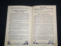 1920'S B-K BACILI-KIL DISINFECTANT SANITATION DIRECTIONS GUIDE - J 9168