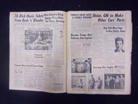 1945 DECEMBER 2 NEW YORK SUNDAY NEWS-UNION AND GM TO REOPEN PARTS PLANTS-NP 2193