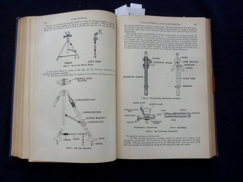 1940 THE R.O.T.C. INFANTRY MANUAL HARDCOVER BOOK - VOLUME III - KD 8622