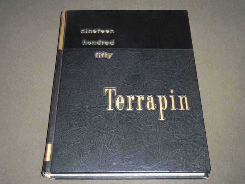 1950 TERRAPIN UNIVERSITY OF MARYLAND COLLEGE YEARBOOK - GREAT PHOTOS - YB 1162