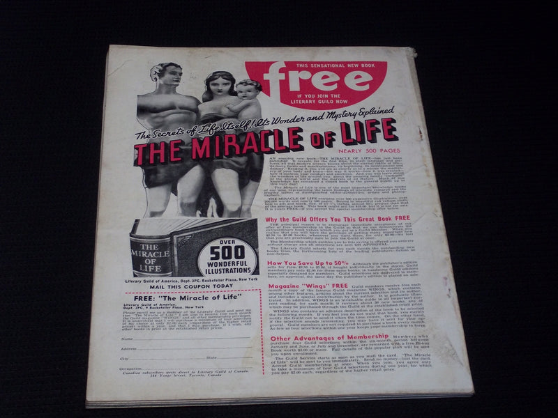 1939 MAY PHYSICAL CULTURE MAGAZINE NICE EXERCISE WORKOUT ISSUE - E 3748