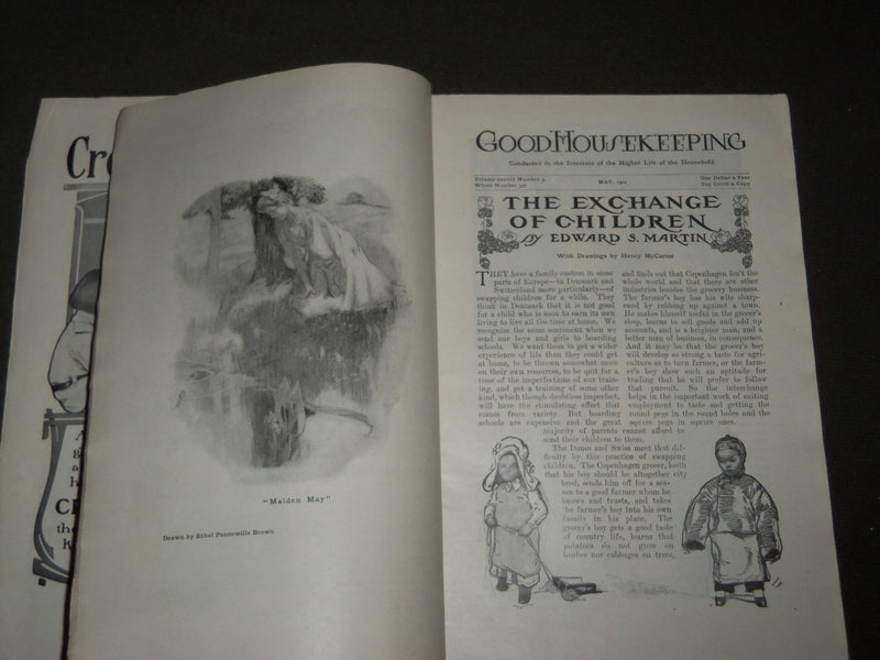 1904 MAY GOOD HOUSEKEEPING MAGAZINE - NICE ILLUSTRATIONS & ADS - J 3325